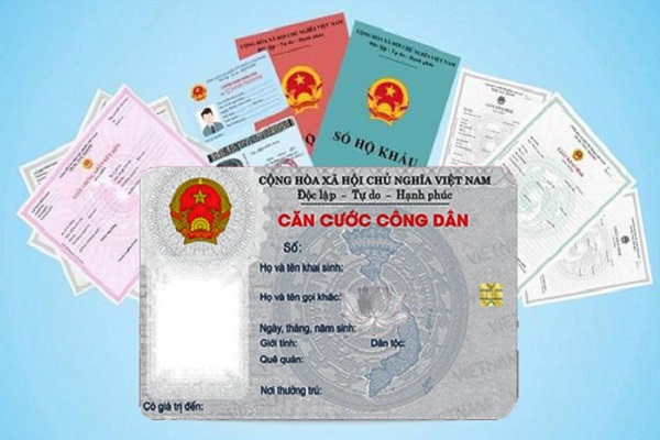 Các loại giấy tờ cần thay đổi khi làm thẻ căn cước công dân
